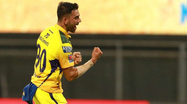 আইপিএল থেকে বিদায় দীপক চাহার