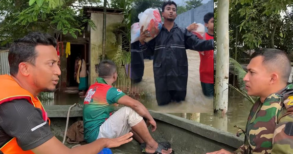 মানবতার নতুন ফেরিওয়ালা তাসরিফ খান