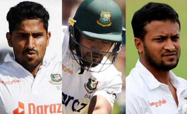 আইসিসির টেস্ট র্যাঙ্কিং প্রকাশঃ খালেদ-শান্তর উন্নতি, পেছালেন সাকিব