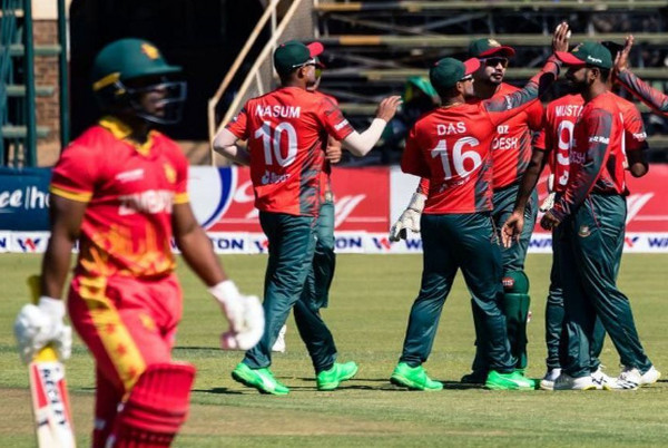 টান টান উত্তেজনায় শেষ হলো বাংলাদেশ-জিম্বাবুয়ের ম্যাচ, জেনেনিন ফলাফল