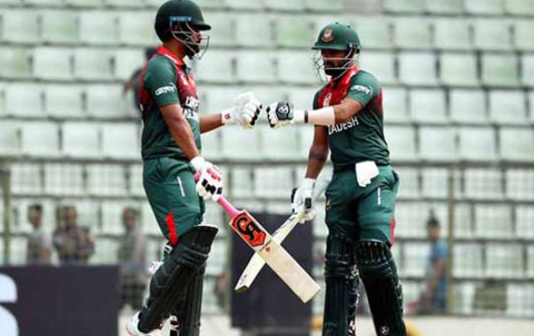 দুর্দান্ত ব্যাটিংয়ে সাফল্যের শুরু মাত্র টাইগারদের, দেখেনিন সর্বশেষ স্কোর