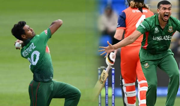 ইতিহাসের তুলনা দিয়ে মোস্তাফিজকে নিয়ে তাসকিন যা বললেন