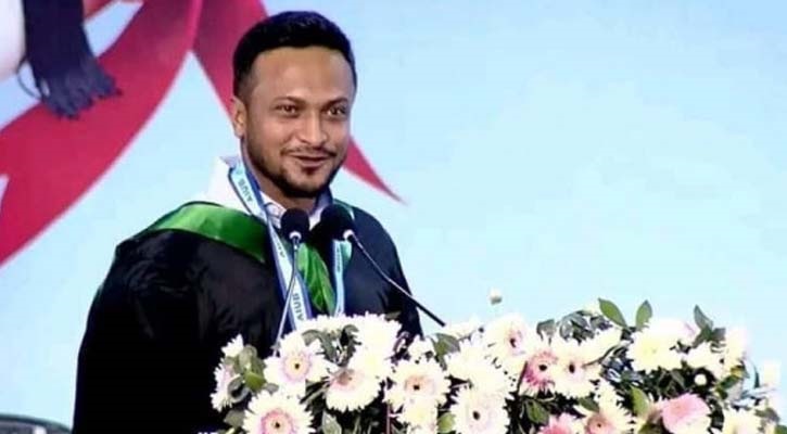 সাকিব সবেমাত্র গ্রাজুয়েট হলেন, জানুন বিস্তারিত