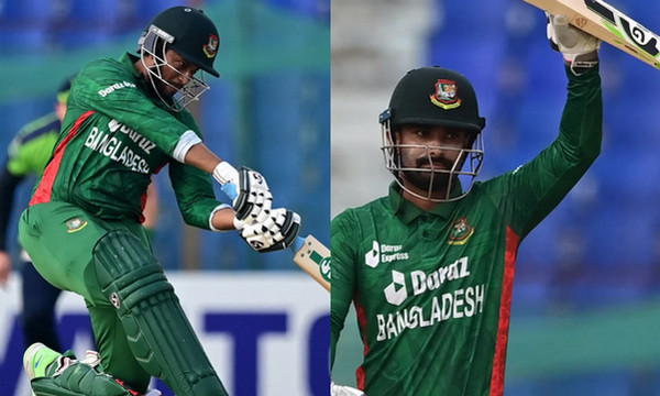 বিশাল জয়ের দিকে সাকিব-লিটনের নতুন রেকর্ড