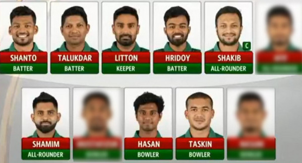 দুই পরিবর্তন নিয়ে আইরিশদের বিপক্ষে বাংলাদেশের শক্তিশালী একাদশ ঘোষণা