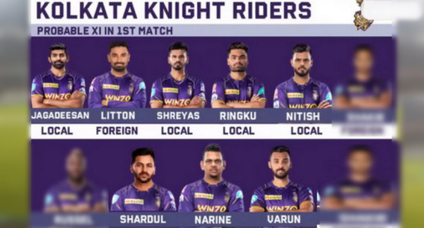 একাধিক পরিবর্তন নিয়ে লিটনের কলকাতার সেরা একাদশ