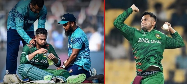 সাকিবের ইনজুরি নিয়ে আপডেট জানাল বিসিবি