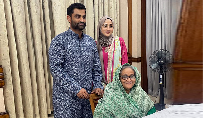 প্রধানমন্ত্রীর সাথে সাক্ষাতের কারণ জানালেন তামিম