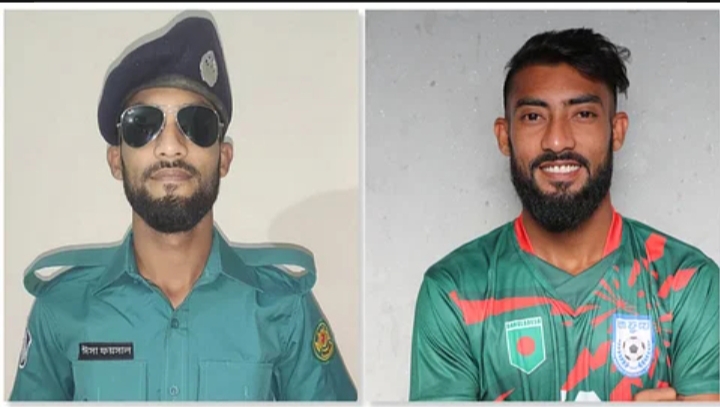 পুলিশ সদস্য থেকে বাংলাদেশ জাতীয় দলের খেলোয়াড় হলেন যেভাবে ফয়সাল