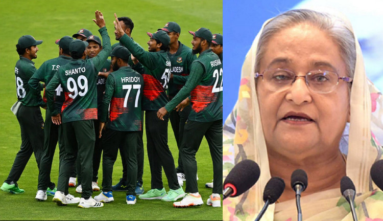 টাইগারদের ঐতিহাসিক জয়ে প্রধানমন্ত্রীর অভিনন্দন