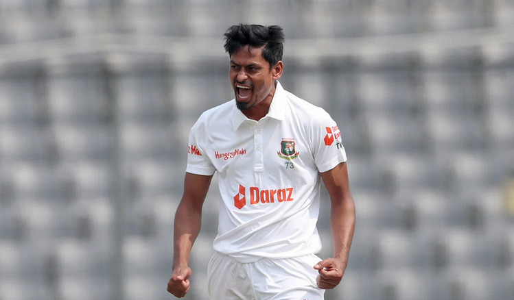 টেস্টে ২০২৩ সালে সর্বোচ্চ উইকেটশিকারির তালিকায় তাইজুল