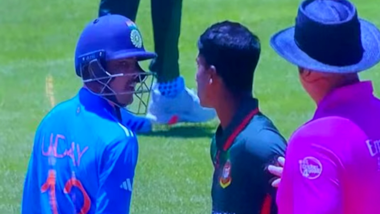 তেড়ে যাওয়া থেকে ধাক্কা দেওয়া! ভারত বাংলাদেশ হাইভোল্টেজ ম্যাচে হয়েছিল বড় ঝামেলা