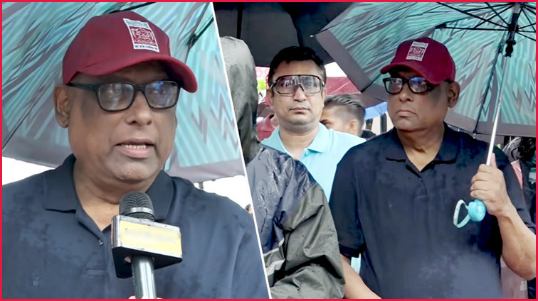 শিক্ষার্থীদের সঙ্গে সংহতি জানিয়ে রাস্তায় নেমে মুখ খুললেন কোচ ফাহিম