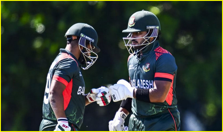 চরম লড়াইয়ে শেষ হল বাংলাদেশের ম্যাচ, দেখে নিন ফলাফল