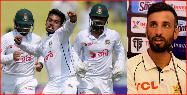 ১০ উইকেটের লজ্জার হারের পর সরাসরি যার উপর দোষ চাপালেন পাকিস্তানের অধিনায়ক সান মাসুদ