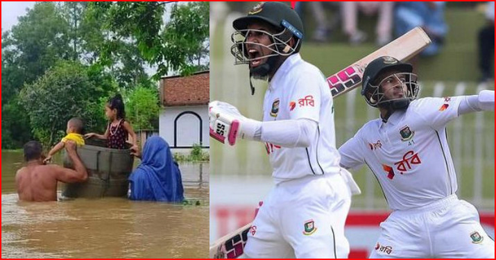 ১৯১ রান করে ম্যাচ সেরা হয়ে যত টাকা পেলেন মুশফিক সব দিলেন বন্যার্তদের