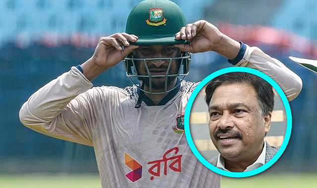 কোন রাজনীতি নয়, ২য় টেস্টে সাকিবের খেলা নিয়ে সরাসরি জবাব দিলেন বিসিবির সভাপতি