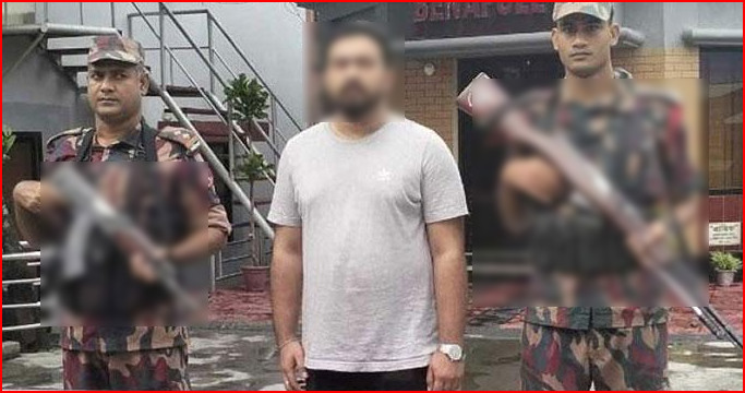 ভারতে পালানোর সময় ছাত্রলীগের মহান কেন্দ্রীয় নেতা গ্রে'প্তা'র