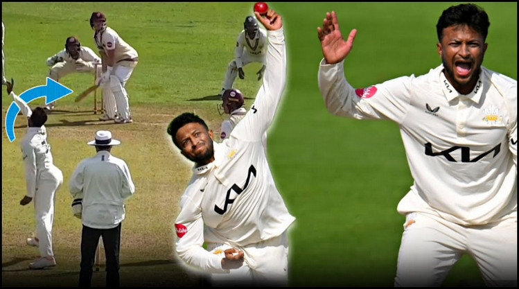 কাউন্টিতে ফিরেই সাকিবের উইকেটের ছড়াছড়ি, দেখে নিন কত উইকেট পেলেন সাকিব
