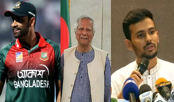 গুঞ্জন সত্যিই হল ; ড. ইউনূসের প্রিয় খেলোয়াড়, ক্রীড়া উপদেষ্টা আসিফ মাহমুদের চাওয়াতে খোলোয়াড় হিসেবে ফিরছেন তামিম