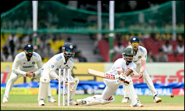 অবিশ্বাস্য ভাবে শেষ হল বাংলাদেশ-ভারত টেস্টের প্রথম দিন