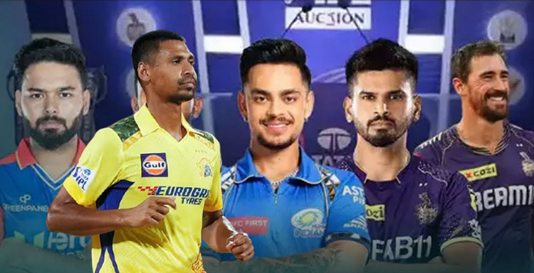 আইপিএলে ২০২৫ মেগা নিলামে যার দাম উঠবে সবচেয়ে বেশি!