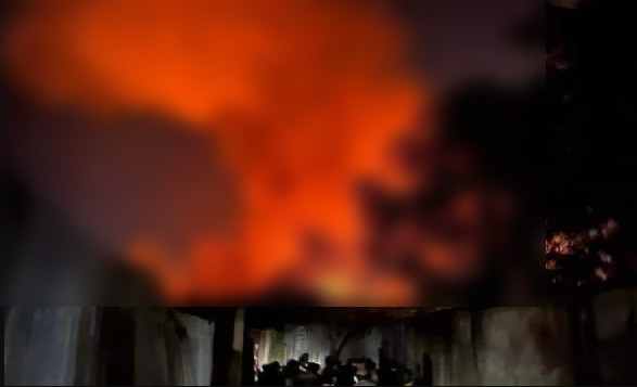 রাজধানীতে ভয়াবহ অ'গ্নি'কা'ণ্ড
