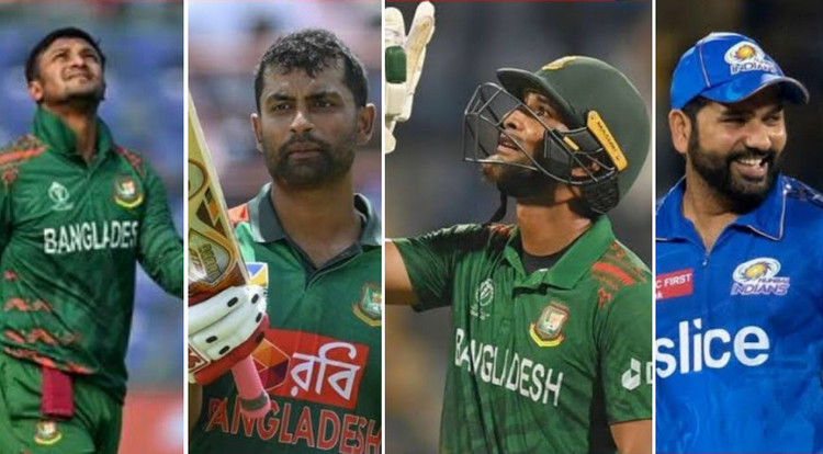 রোহিত শর্মা, তামিম-সাকিবকে পেছনে ফেলে ইতিহাস গড়লেন মাহমুদউল্লাহ রিয়াদ