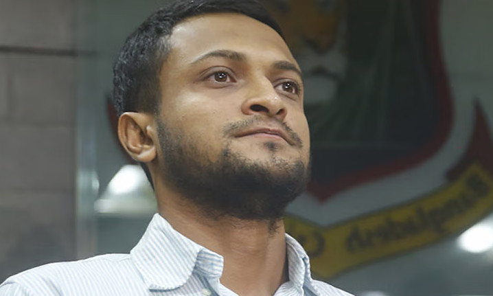 আইসিসির ১১.১ ও ১১.৩ ধারায় সাকিবকে নি*ষি'দ্ধ ঘোষণা