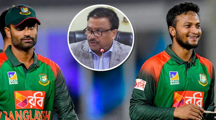 চ্যাম্পিয়ন্স ট্রফিতে তামিম-সাকিব খেলবেন কি না সরাসরি জানিয়ে দিলেন বিসিবির সভাপতি