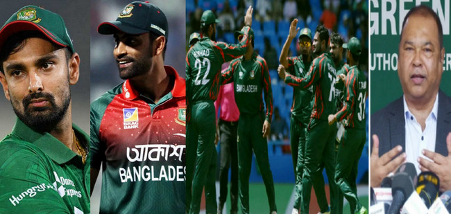 বাদ লিটন ; ৩ চমকে চ্যাম্পিয়ন্স ট্রফির জন্য বাংলাদেশের শক্তিশালী স্কোয়াড ঘোষণা