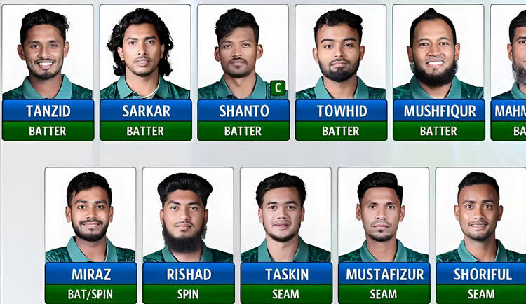 কোচ সালাউদ্দিনের চাওয়াতে তামিম কে নিয়ে চ্যাম্পিয়ন্স ট্রফির জন্য শক্তিশালী দল ঘোষণা: বাদ পড়লেন লিটন দাস