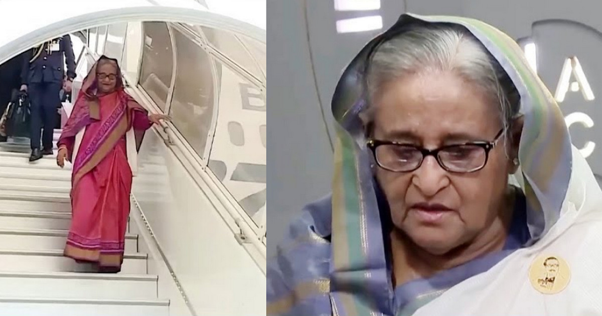 ভারতীয় মিডিয়ায় শেখ হাসিনার বাংলাদেশে ফেরার ঘোষণা
