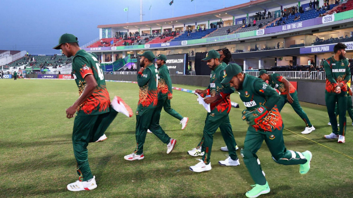 বৃষ্টির কল্যাণে এক পয়েন্ট পেল বাংলাদেশ