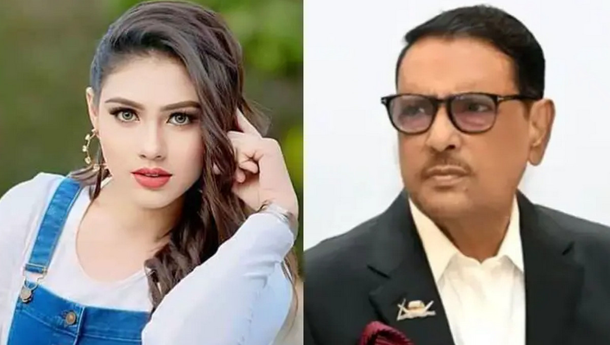 নায়িকা মেঘলার বাসায় লুকিয়ে নায়িকাকেই সরিয়ে দেন ওবায়দুল কাদের!