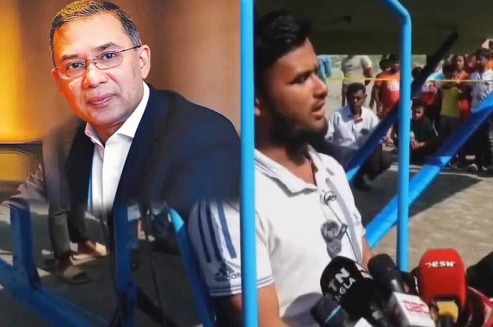 জুলহাসের পাশে দাঁড়ালেন তারেক রহমান