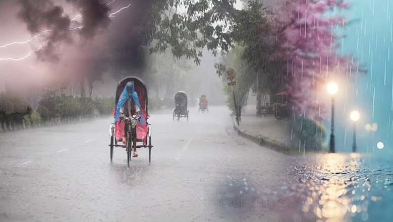 দেশজুড়ে ঝড়সহ বজ্রবৃষ্টির আভাস থাকবে ৫ দিন