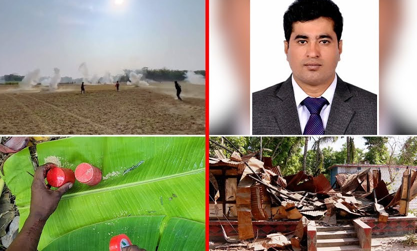 ঘরে ঘরে তৈরি হচ্ছে হাতবোমা, একশ বোমায় পারিশ্রমিক ৪০ হাজার টাকা (ভিডিওসহ)