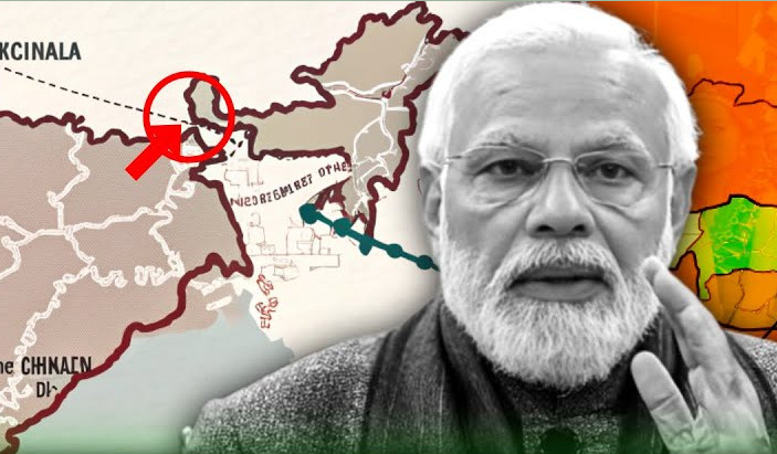 সেভেন সিস্টার্স ও চিকেন নেকে ভারতের মহাবিপদ