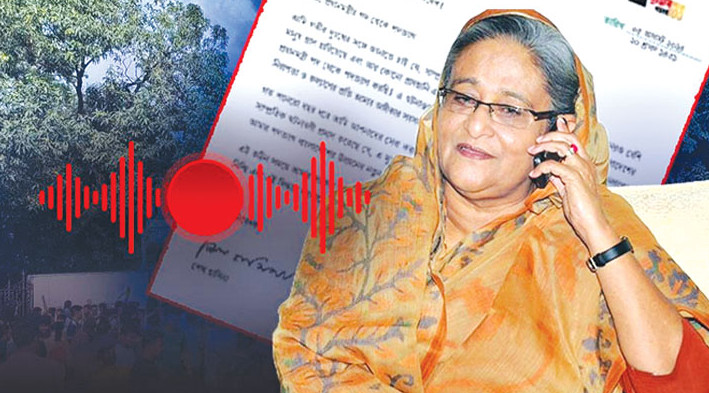 ভারত থেকে নেতা-কর্মীর উদ্দেশে কঠিন প্রতিশোধের বার্তা দিলেন শেখ হাসিনা