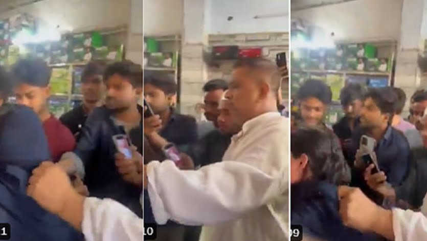 রাস্তায় প্রকাশ্যে জোর করে হিজাব খুলে নারীকে হেন-স্থা