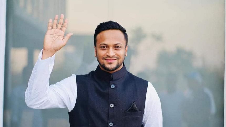 "নির্বাচনে আমাকে হারানো যাবে না" — সাকিব আল হাসান