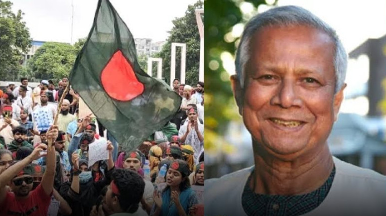 ড. ইউনূসকে ৫ বছর ক্ষমতায় রাখতে গণ আন্দোলন
