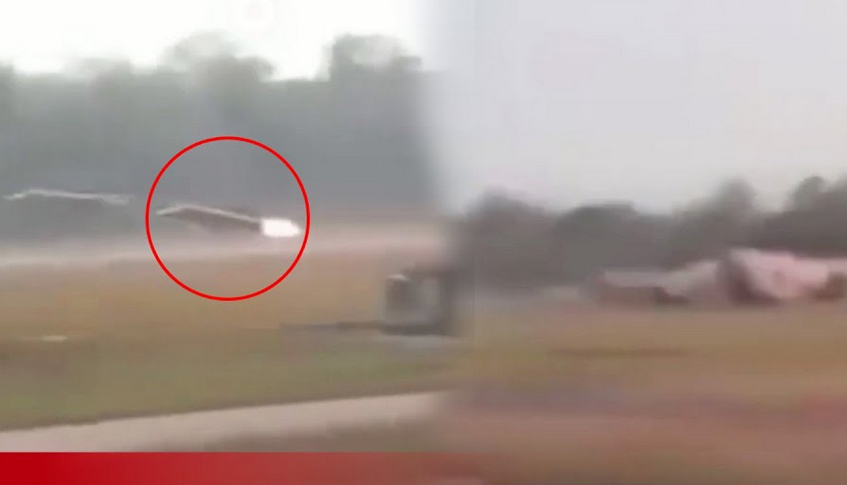যুদ্ধকালীন মহড়ায় বিধ্বস্ত ভারতীয় যুদ্ধবিমান