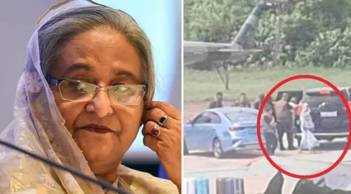 ক্ষমতা ছাড়তে বলায় ‘নিজেকে গুলি করতে’ বলেন হাসিনা,