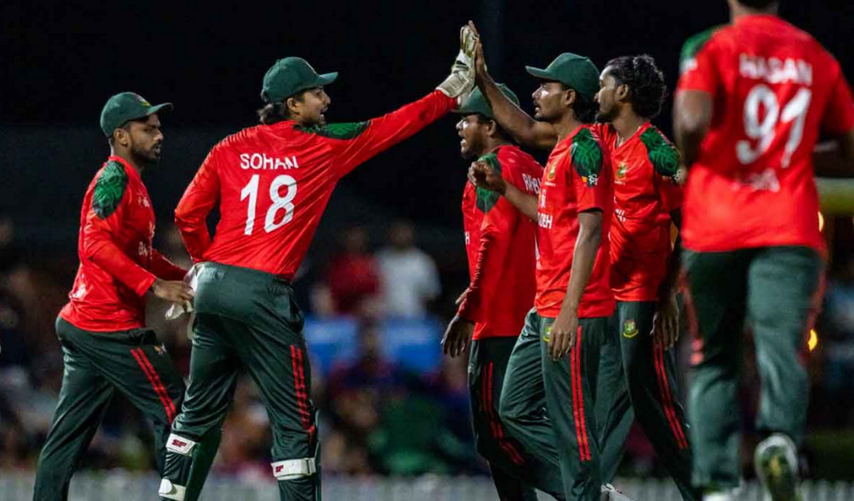 হাড্ডাহাড্ডি লড়াইয়ে শেষ হল বাংলাদেশের খেলা