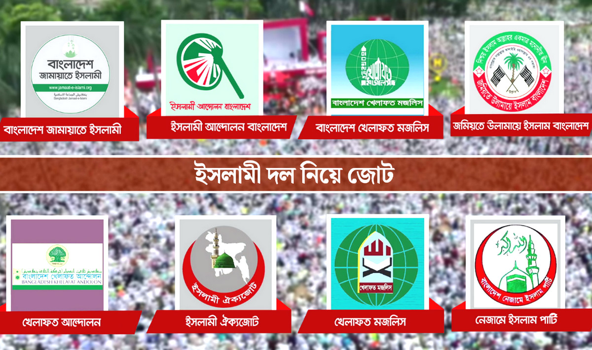 জামায়াতসহ ৮ ইসলামী দলের নির্বাচনি সমঝোতা