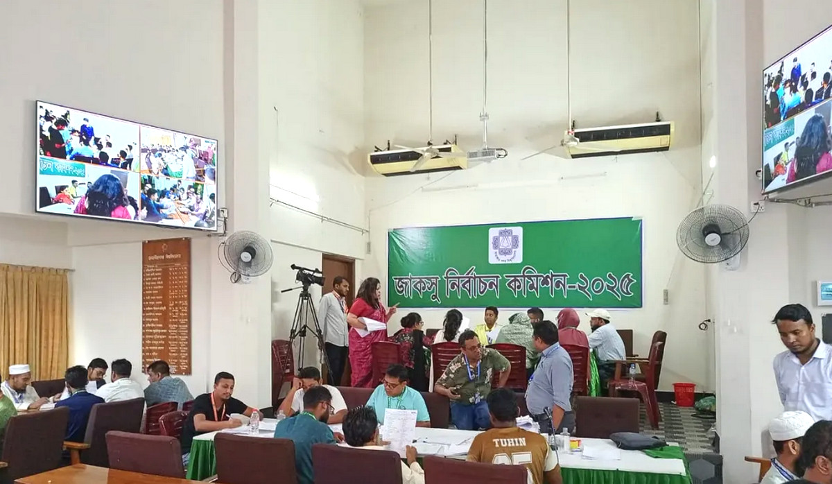 জাকসু নির্বাচন: ৫ হলের অনানুষ্ঠানিক ফল প্রকাশ, যারা হলেন বিজয়ী