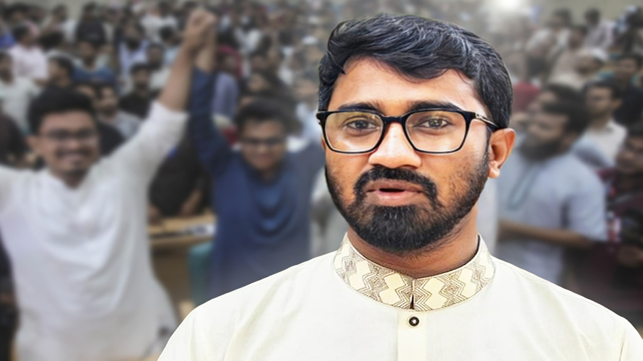 ডাকসুর জিএস হতে যাচ্ছে রাশেদ খান