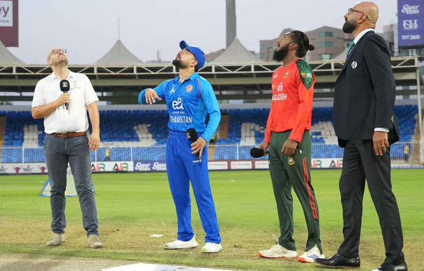 আফগানিস্তানের বিপক্ষে টস জিতল বাংলাদেশ, দেখেনিন একাদশ